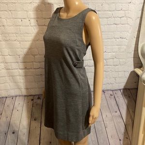 J. Crew Retro Style Gray Sleeveless Dress. SZ SM